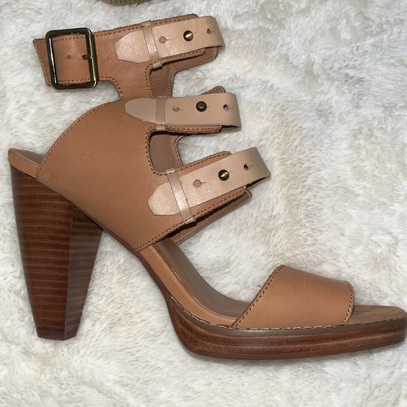 Kelsi Dagger Brooklyn heels tan size 9.5 - Picture 6 of 9
